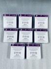 Lot Of 8 New - L eggs To Go  Day Sheer Pantyhose - Size Q - Off Black Sheer Toe