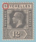 Seychelles 100  Mint Hinged Og   Die I - No Faults Very Fine  - Rxt