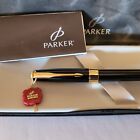 Parker Sonnet Black Laque Ballpoint Pen Made In France A  2002  Vintage