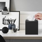 Resin Paper Tissue Box Cover Holder  Square Facial Tissue Case  Pumping Paper   