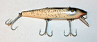 Vint Pflueger Mustang Minnow 9503 Silver Sparks Green Back In Box W insert Nos