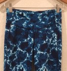 Old Navy Active Women Small Pants Blue Activewear Skinny Compression Tie Dye