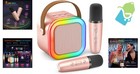 Fun Bluetooth Karaoke Machine For All Smartphones - Ideal Gift For Kids   Adults