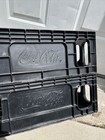 2 Vintage  Black 1 Liter Coke   Coca Cola  Plastic  Crates  15  Vintage      Obo