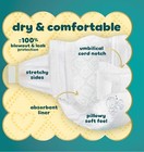 Pampers Swaddlers Diapers Size N 0 To 10 Lbs 84 Count Soft Absorbent Newbor Baby