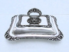 1906 Barker Ellis England Edwardian Revival Rococo Divided Entree Dish
