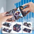 Shape Shifting Magnetic Cube 3d Fidget Toy Stress Relief Hand Flip Puzzle For Ki