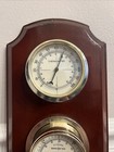 Vtg Sunbeam 3 Gage Weather Station Thermometer Barometer Humidity 
