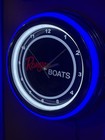 Ranger Boat Motor Fishing Store Neon Style Retro Led Clock Advertising Sign