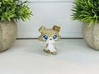 Littlest Pet Shop Ooak Custom Collie With Blue Eyes