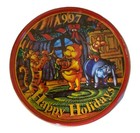 Vintage 1997 Classic Winnie The Pooh Mini Tin Bucket Disney Collectible