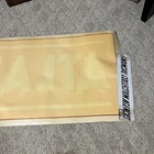 Vintage New Old Stock 1950s  Atlantic Gasoline Gas Station Window Decal 20x50