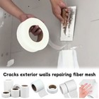 Glass Fiber Self Adhesive Mesh Tape Wall Crack Repair Thermal Insulation Mesh
