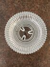 Stackable Round Crystal Glass Candle Base Plate Dish Holder   Table Decoration 