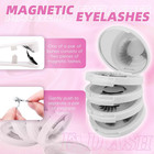 Fadlash Magnetic Eyelashes With Applicator Natural Look Magnetic Lashes Reusable