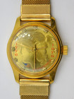 Set Of 2 Vintage 1776 - 1976 Bicentennial Coin Gold Tone Mechanical Watch