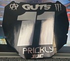 11 Odi Number Plate Decal -  black chrome gloss  - Item 222