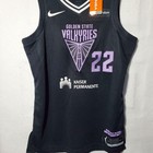 Golden State Valkyries Basketball Jersey Womens Medium Black Wnba Nike Burton 22