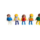 Vintage Playmobil Figures Lot Of 6 Articulated People Geobra 1974 Retro Toys