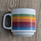 Vintage Apple Computer Logo 80 s Mug Papel Rainbow Macintosh Lisa Coffee Cup