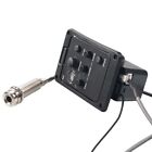 Fishman 101 Presys Piezo Pickup Onboard Preamp Eq Tuner Acoustic Guitar No Mic