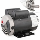 5hp Compressor Duty Electric Motor 1 Phase 143 5t Frame 3450rpm 7 8  Shaft 230v