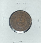 1868 Two Cent Piece   Vg  nice Coin 