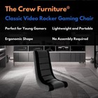 Gaming Chair Video Rocker Ergonomic Pu Faux Leather Kids Teens Durable New