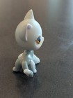 Vintage Littlest Pet Shop Lps Shorthair Short Hair Cat 138 Grey White Kitten