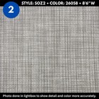 Woven Vinyl Flooring   Samples - 4 5  X 4 5  - Samples 1 -24