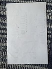 Clayton Kershaw Rookie Game Used Lineup Card Vs Randy Johnson  