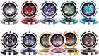 New 1000 Ace Casino Poker Chips Set With Aluminum Case - Pick Denominations 