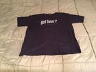 Size L Dark Blue  got Beer  T-shirt- Excellent Condition- Vintage