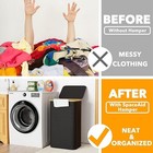 Spaceaid Laundry Hamper With Lid  110l Large Tall Clothes Basket Bin With Bam   