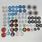 Lot Of 73 Vtg Jewish Zionist Activist Buttons Free Soviet Jews Israel Lives