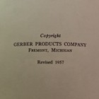 Vintage 1957 Gerber Foods For Baby And Mealtime Psychology 28 Page Booklet  