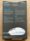 New Logitech G203 Lightsync Gaming Mouse 910-005791 Color  White Fast Free Ship
