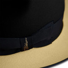 Urban Two-tone Wool Fedora Hat For Men   Women - Classic Vintage Style