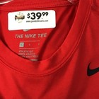 New Nike Dryfit Red Team Canada Hockey Tshirt Adult Large Shirt