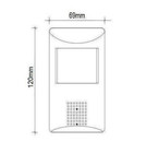 2mp Coaxial Pinhole 1080p Camera  3 7mm Lens  Cctv Use  Night Vision