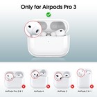 Clear Case For Airpods Pro 3  2025  Antilost Shockproof Protective Earbuds Cover