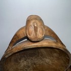 Antique African Hand Carved Wood Bowl Tribal Unique