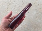 Vintage Translucent Red Cherry Amber Bakelite Rod 347gr