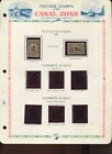 Canal Zone Postage Due Mint Stamp Collection On White Ace Pages Scv  2550   p31 