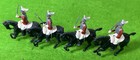 Vintage Britains  Lead Soldiers   The Life Guards Mounted Troopers   From Set  1