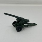 Vintage Lot Of Marx Battleground Playset Green Us Army Jeep   Halftrack Howitzer