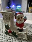 Vintage Ucago Santa Candle Holders Replacement    l    Japan