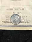 1939   Iccs  Graded Canadian     10  Cent    ms-64     Po 057
