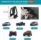 10 Pcs Dashboard Trim Clips  Metal Car Front Console Dash Retainer Universal New