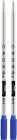 Cross Ballpoint Pen Refill Bule Fine Point Dual Pack 8512-2